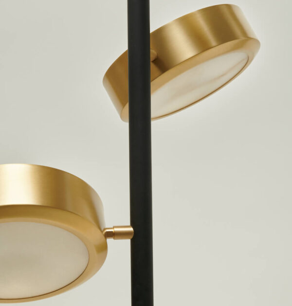 Orion Pendant Lamp in Brass and Alabaster - Image 4